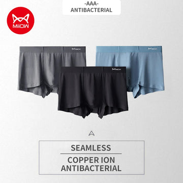 Men's 3-Pack Ice Silk Briefs: Cool & Breathable Comfort