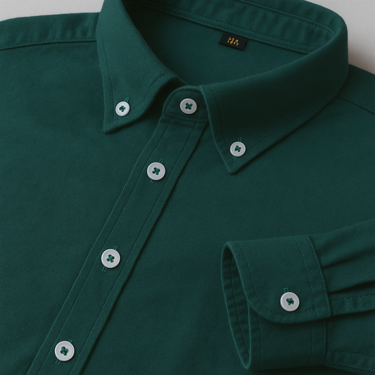 Executive Cotton Long Sleeve Oxford Shirt