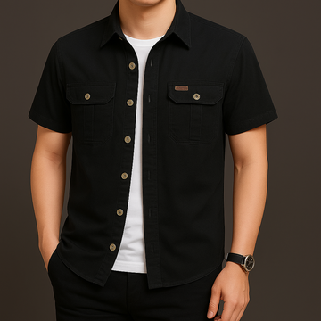 Heritage Cargo Half Sleeve Double Pocket Shirts