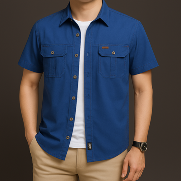 Heritage Cargo Half Sleeve Double Pocket Shirts