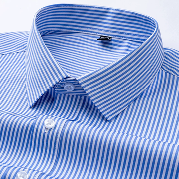 Pinstripe Mirage Cotton Formal Shirt