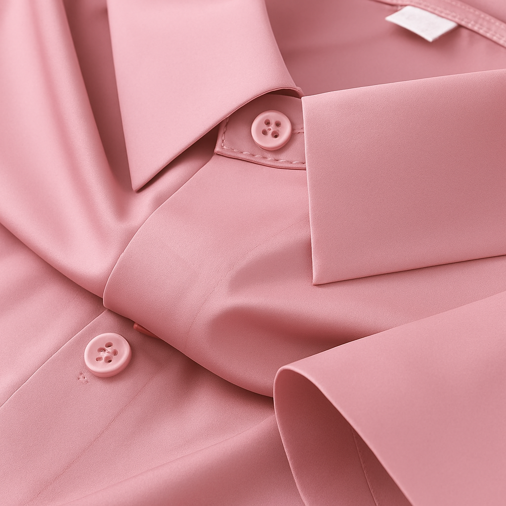 Lustermist Satin Half Sleeve Shirt