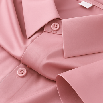 Lustermist Satin Half Sleeve Shirt