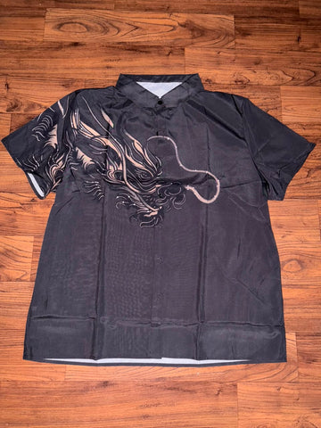 Obsidian Dragoncrest Luxe Formal Shirt