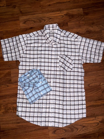 Vintage Crossstripe Check Shirt