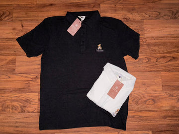 Emblem Teddy Embroidered Polo