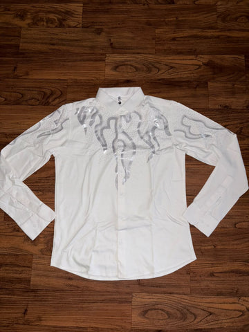 Frostveil Luminary Formal Shirt