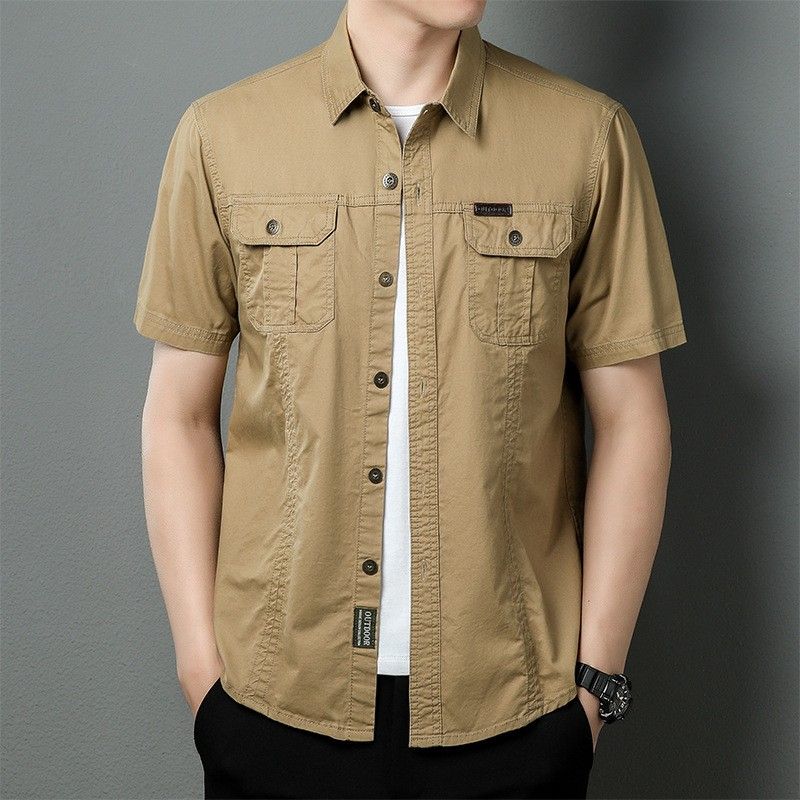 Cotton Cargo Half Sleeve Shirts