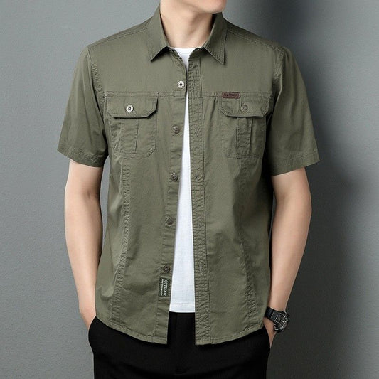 Cotton Cargo Half Sleeve Shirts